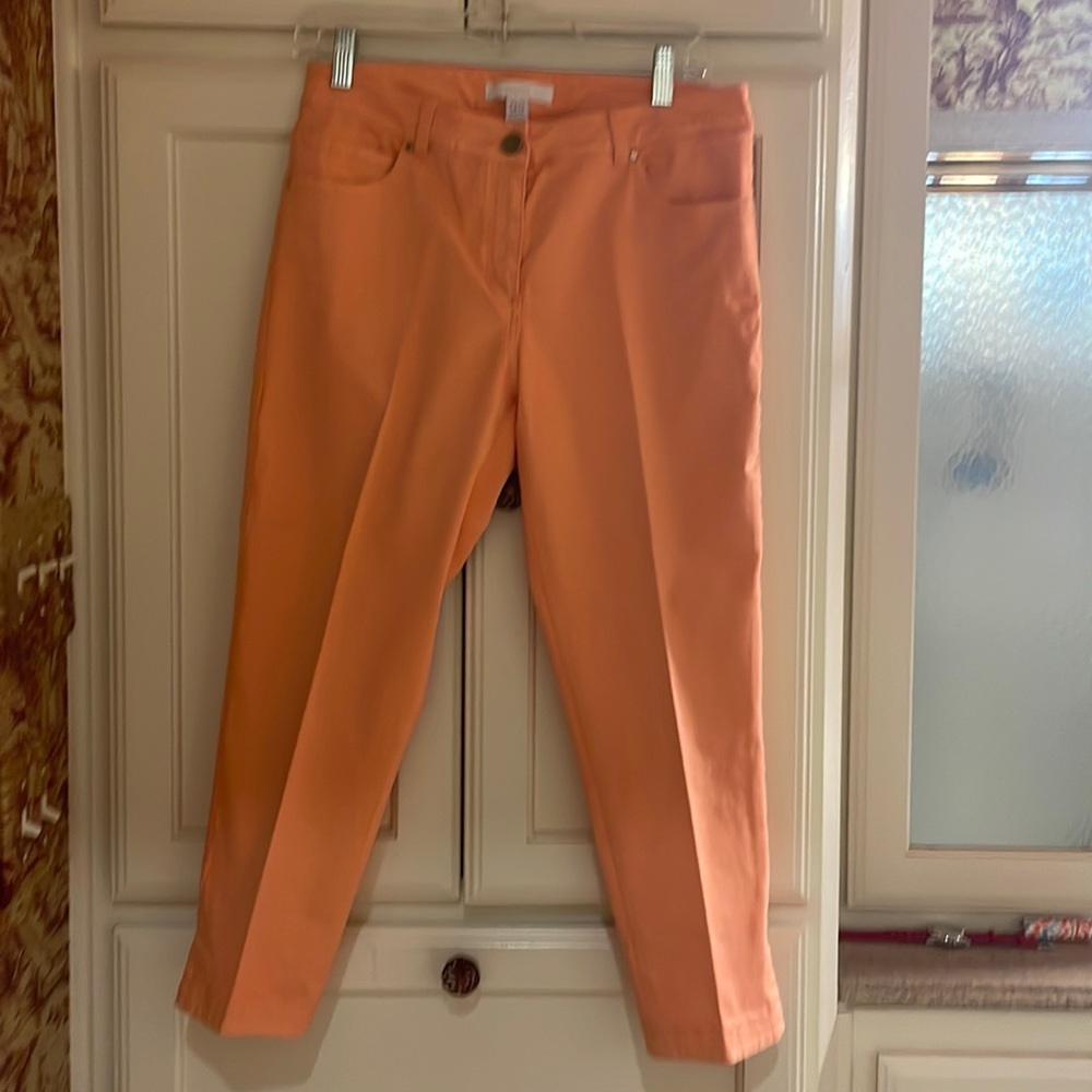 Tangerine Capri pants by Chico’s